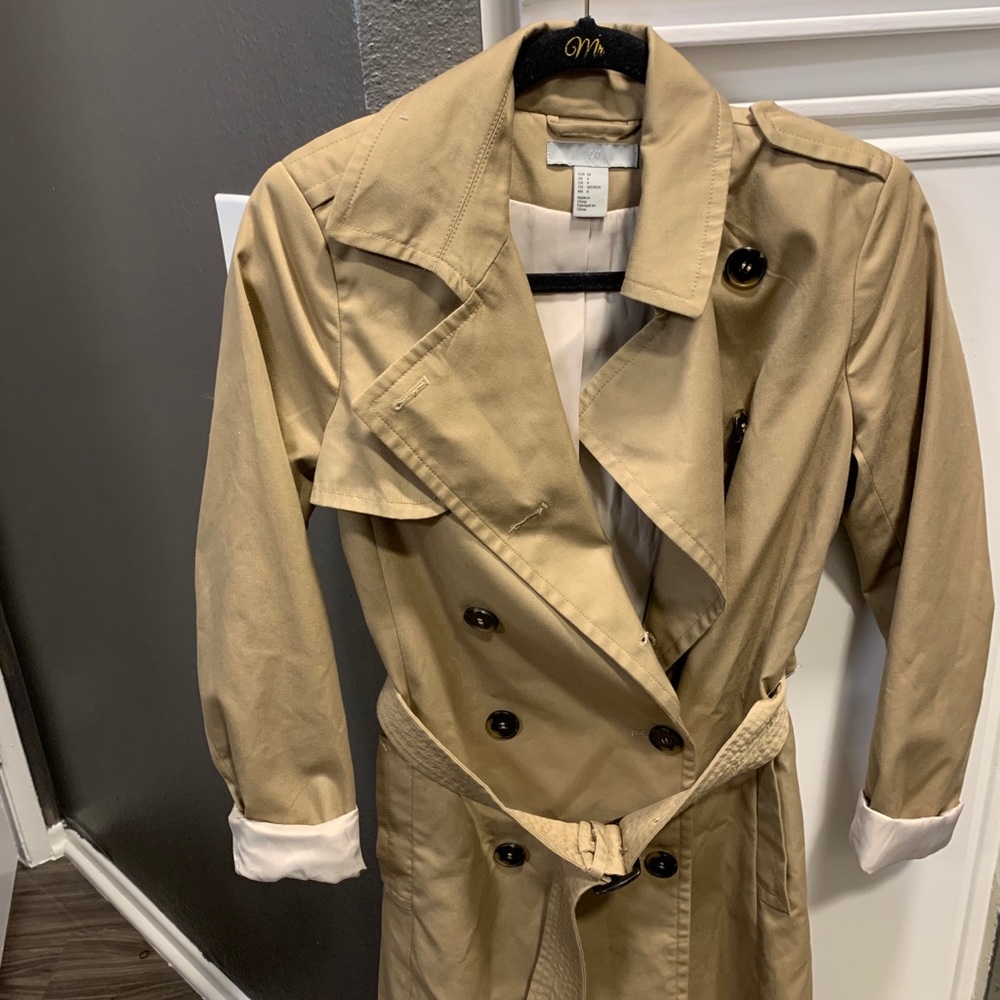 H&M Khaki Trench coat